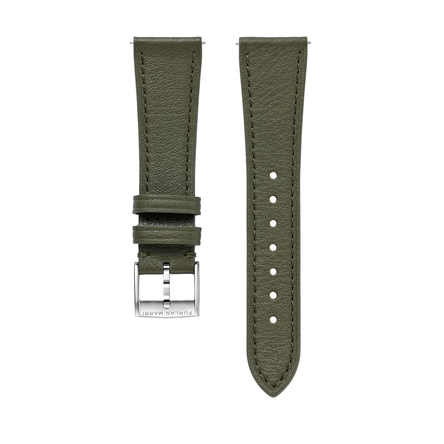 カーキ ソフトレザー ストラップ