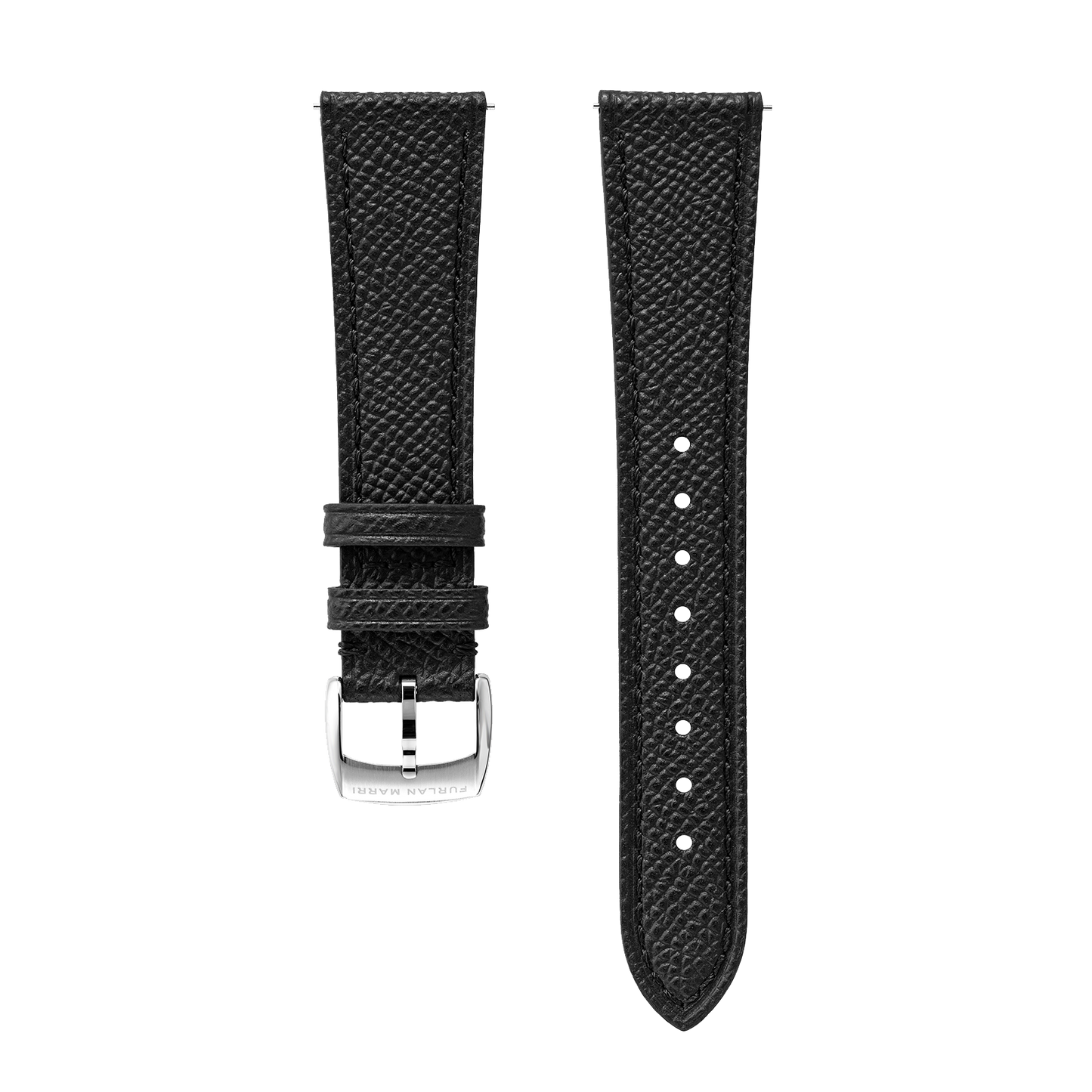 ブラック グレインレザー ストラップ