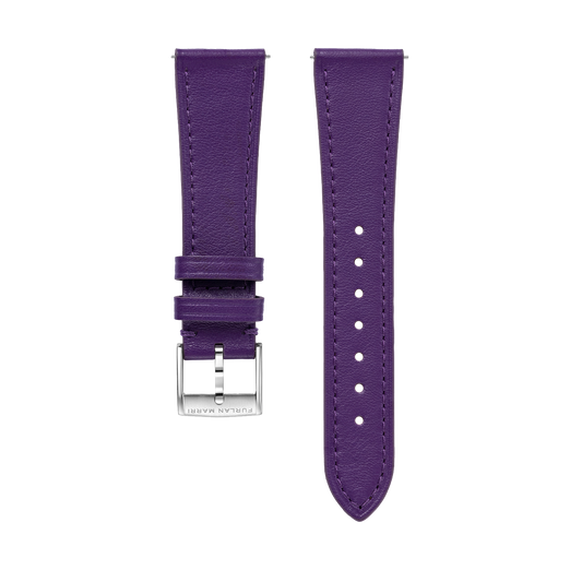 パープル ソフトレザー ストラップ