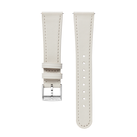 ホワイト ソフトレザー ストラップ