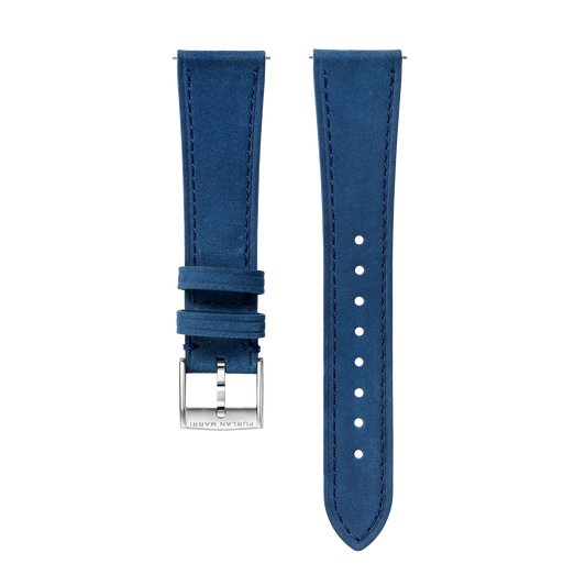 ブルー ヌバック ストラップ